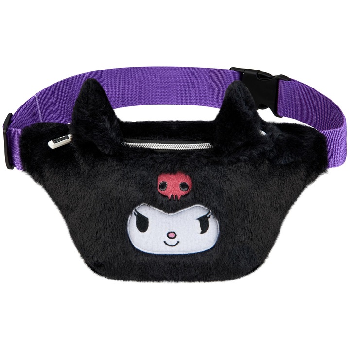 Hello Kitty Kuromi táska, bolyhos táska, többszínű, egy méret