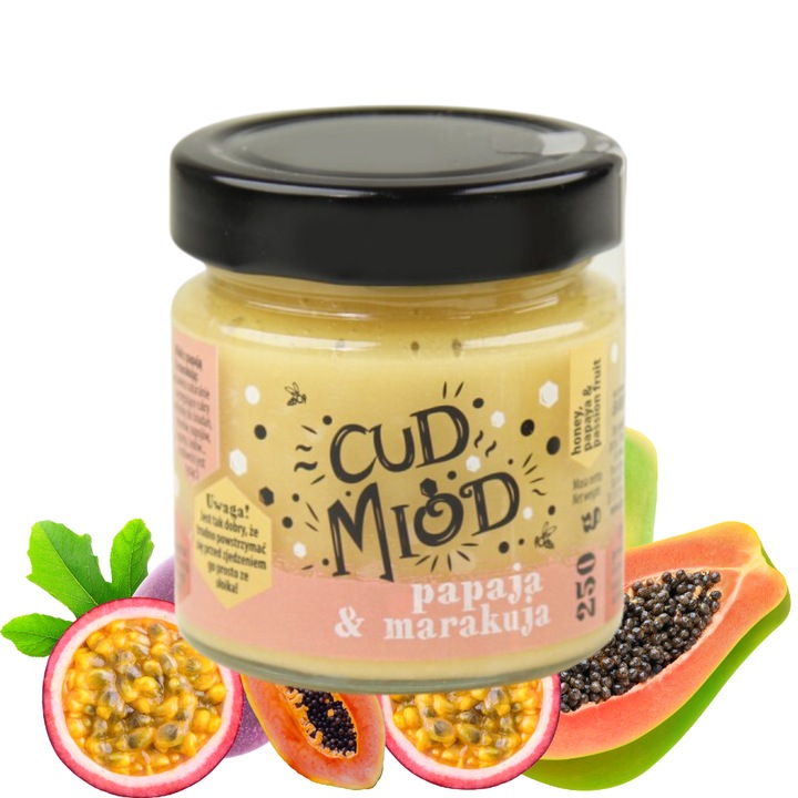 Chipsuri cu papaya si maracuja, Bartnik, 250 g