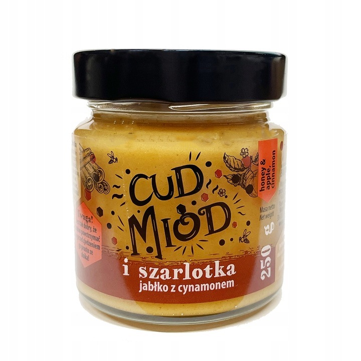 Bartnik Cud, miere cu aroma de placinta de mere, 250 g
