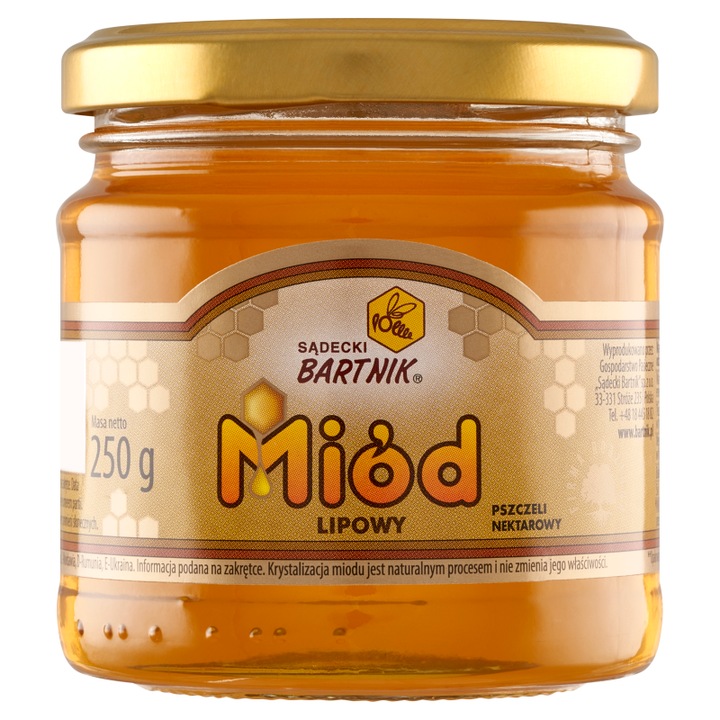 Sadecki Bartnik Miere de nectar de tei 250 g