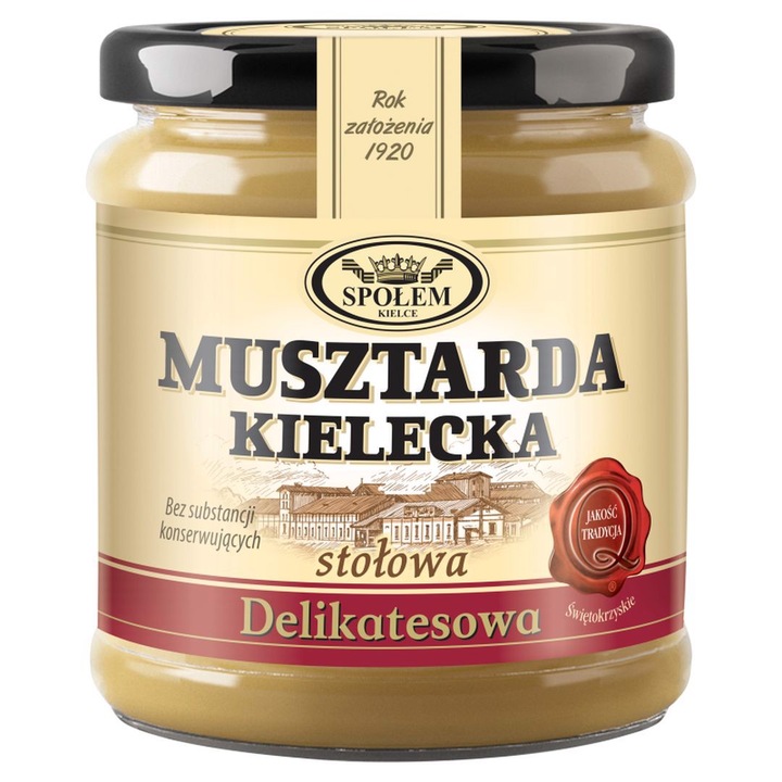 Mustar Kielce Gourmet, 190 g