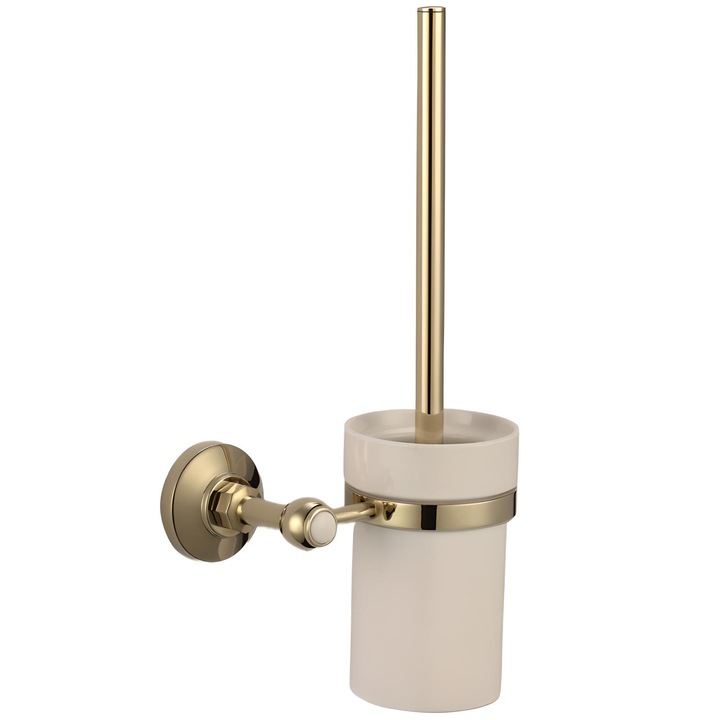 Четка за тоалетна чиния Inter Ceramic Сахара ICA 2309, Златист