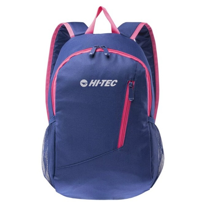 Ghiozdan, Hi-Tec, Simply, 12 litri, albatru/roz