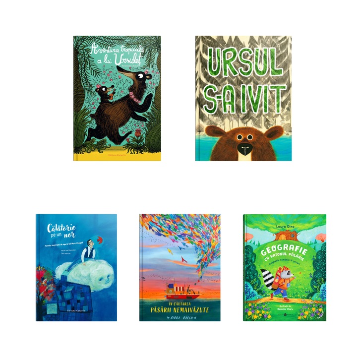 Set 5 carti, Calatorii in toate formele