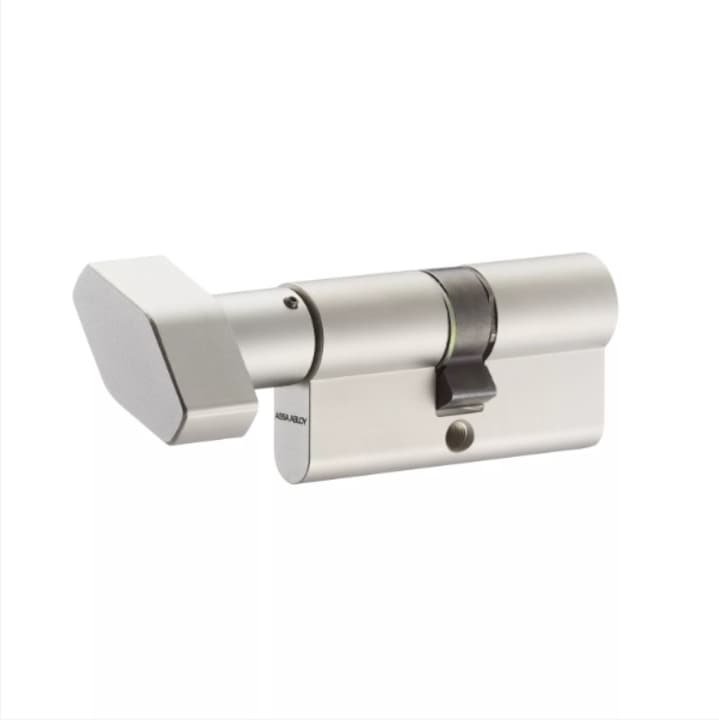 Cilindru De Inalta Securitate, Assa Abloy, Cu Buton, 27 x 30 mm