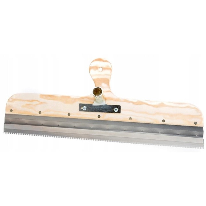 KUBALA spacla din otel inoxidabil pentru aplicarea adezivului 560mm, maner ergonomic, rezistent la acizi