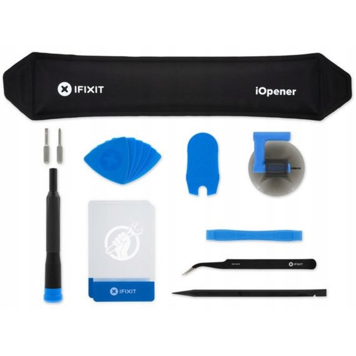 Комплект инструменти iOpener iFixit, 8 части, за отваряне на таблети, многоцветен
