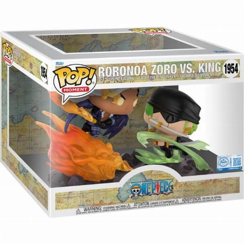 Figurina Funko POP! Moment - One Piece, Roronoa Zoro vs. King