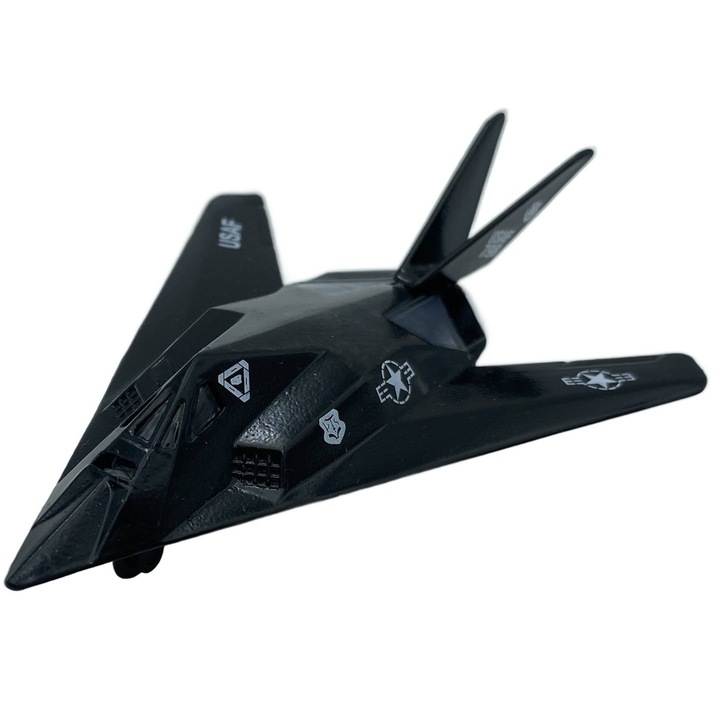 Avion Lockheed Martin F-117 Nighthawk 4.5"" 11.5 cm METAL Motormax
