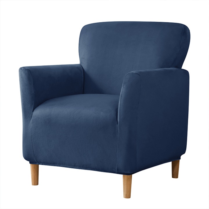 Калъф за фотьойл S, Мебели OdNowa, велур, гранат, 30x40см