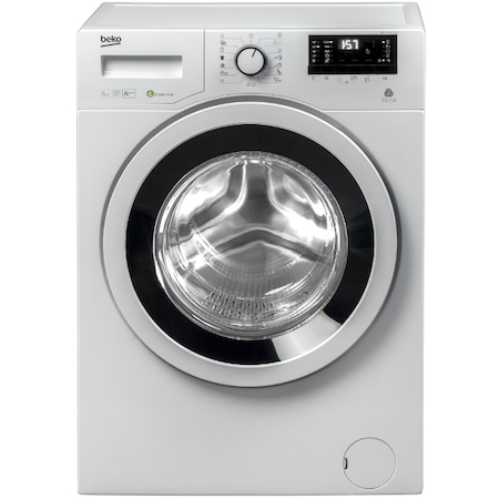 Masina de spalat rufe Slim Beko WRE6632ZWBW, 6 kg, 1200 RPM, Clasa A+++, Display LED, Alb