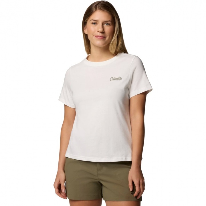 Tricou sport dama Columbia, bej, bumbac, lifestyle