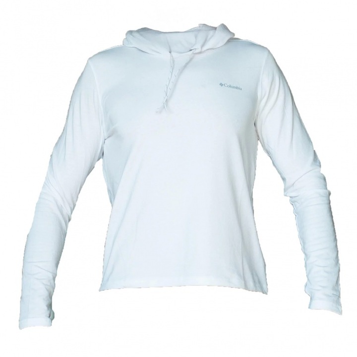 Hanorac Columbia W EU Sun Trek LS 2145261100, poliester, alb, M INTL