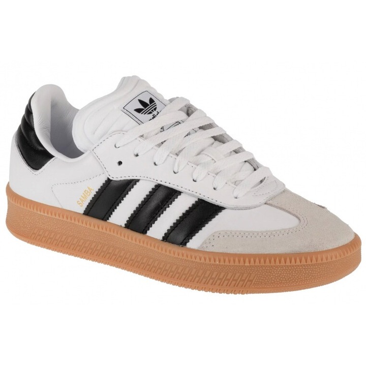 Férfi sportcipő, adidas Originals, Samba XLG, velúr, fehér, 38 2/3 EU