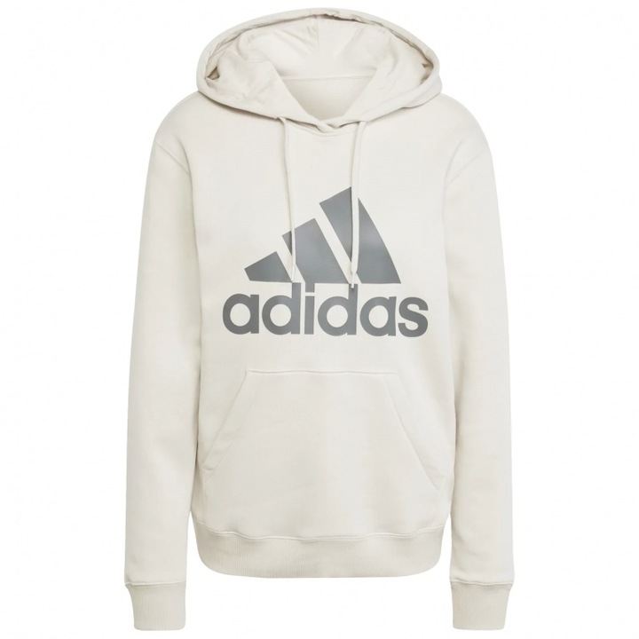Дамски спортен суитшърт, Adidas Performance Essentials Big Logo, памук, бял