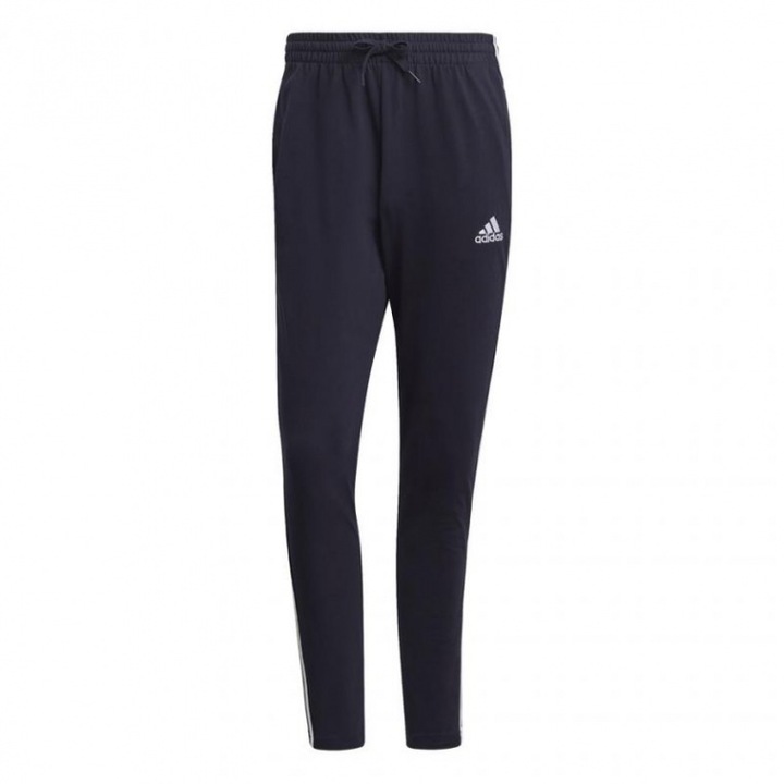 Pantaloni sport barbati Adidas Essentials, bumbac/poliester, negru