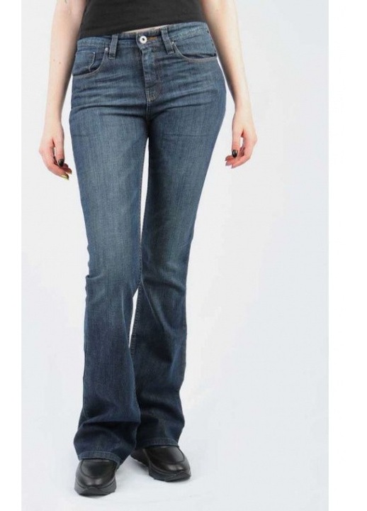 Női farmer, Levi's, karcsúsított szabású, kék, pamut, W32-L34 US