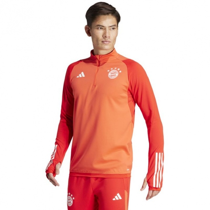 Мъжка блуза, adidas, Байерн Мюнхен, червена, полиестер, 2XL INTL
