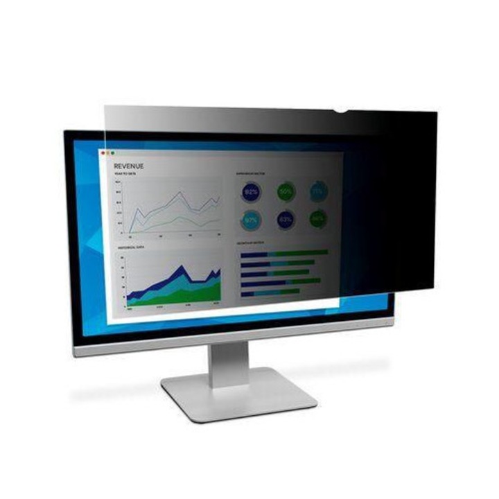 3M филтър за поверителност 32" 16:9, 708x398 мм