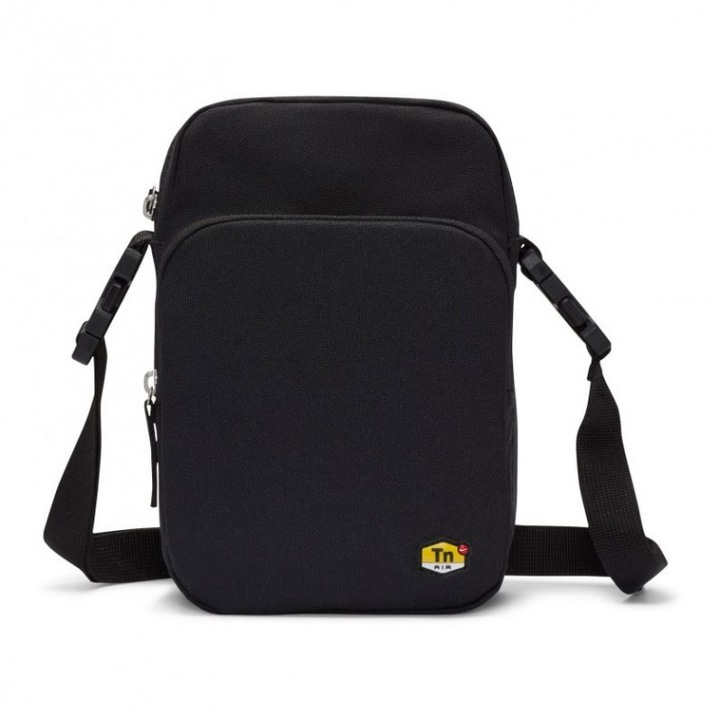 Geanta crossbody barbati, Nike Heritage, poliester, negru
