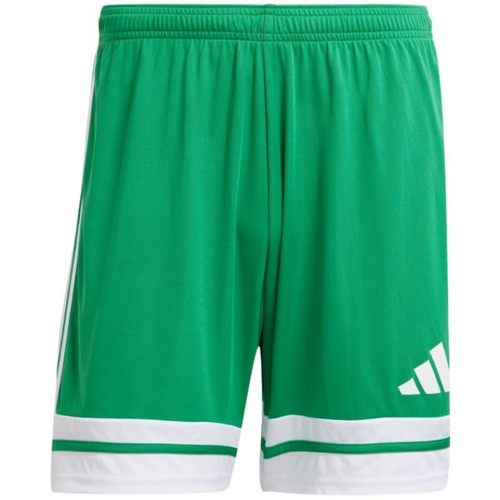Pantaloni scurti sport barbati Adidas Squadra 25, poliester, verde, Verde