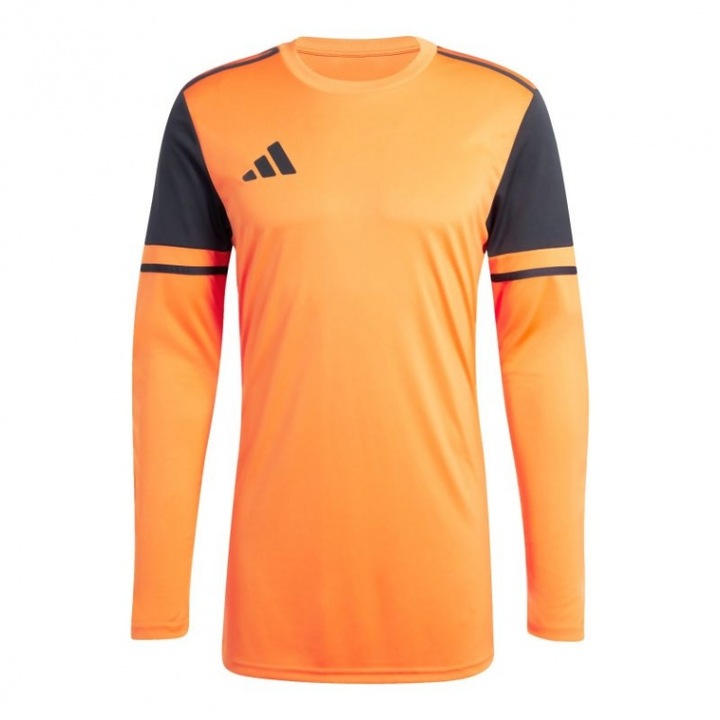 Bluza portar Adidas, fotbal, portocaliu, material sportiv