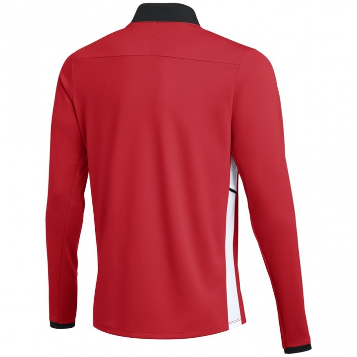 Bluza sport barbati, Nike, cu fermoar 1/2, rosu, material Dri-fit, M INTL