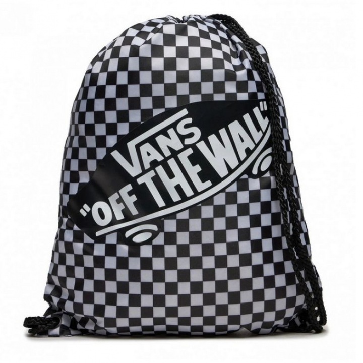 Раница Vans Benched Bag, черно-бяла, за мъже, жени, деца