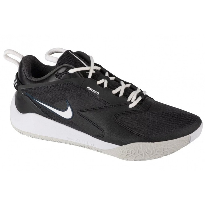 Pantofi sport barbati, Nike, Air Zoom Hyperace 3, handbal, negru, textil, 38 EU
