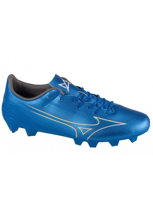 Мъжки спортни обувки, Mizuno Alpha Select FG, екологична кожа, син