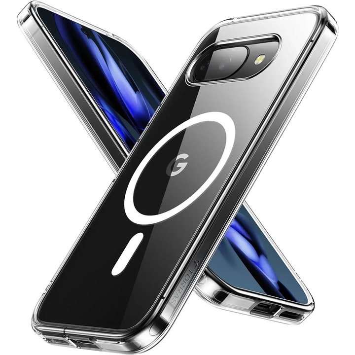 Husa pentru Google Pixel 9a, din Policarbonat, Danex, Culoare Transparenta