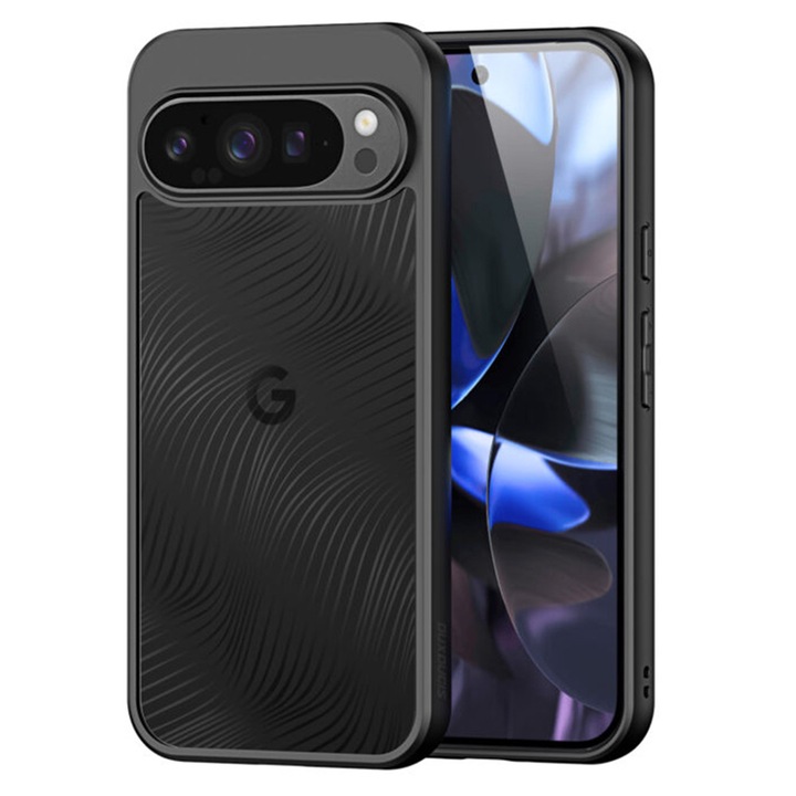 Husa Protectie pentru Google Pixel 10 Pro XL, X58, Gel TPU, Deep Dark