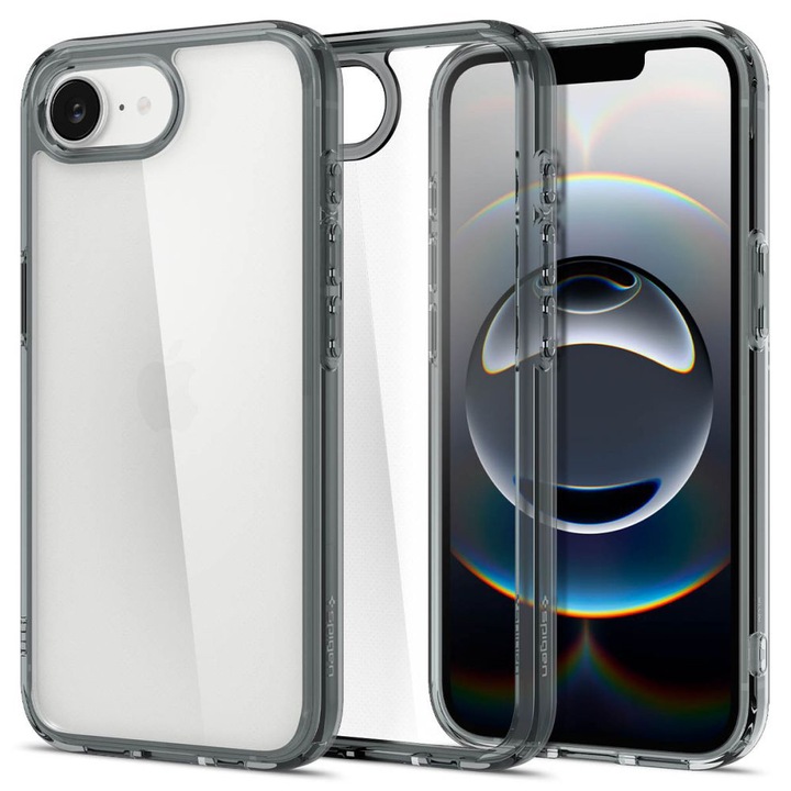 Spigen Ultra Hybrid iPhone 16e tok – Űrkristály