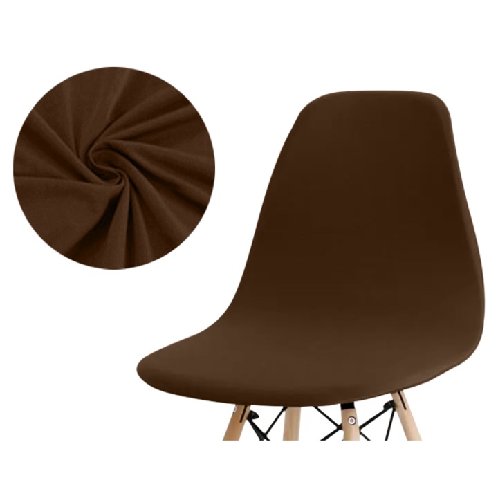 Husa scaun scandinava, Meble OdNowa, maro, material elastic si rezistent