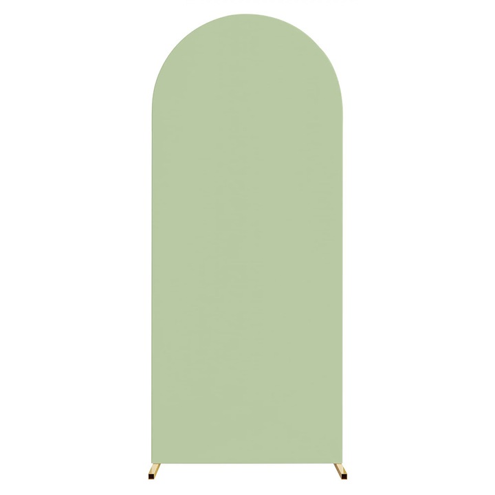 Patura decorativa pentru arc de nunta, Meble OdNowa, verde olive, 100x200cm
