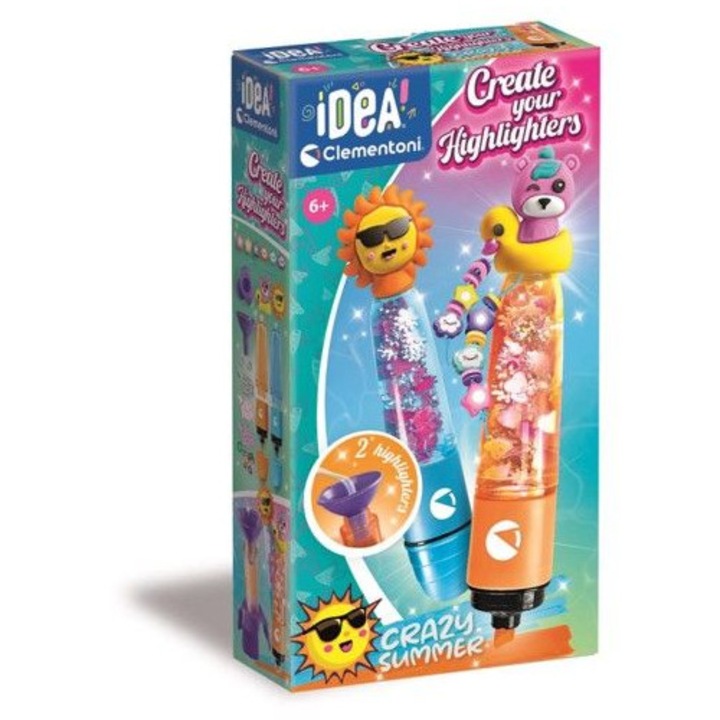 Маркер CLM CRAZY CHIC, многоцветен, 12 броя