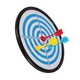 Placă de darts magnetică, set 3 rachete, 29x36x3cm
