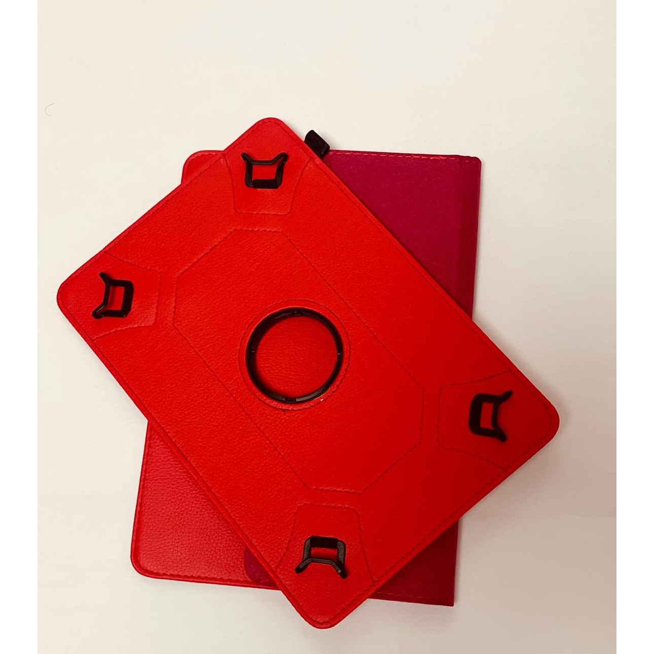 Husa tableta 10', model universal, rosu, rotire 360 grade