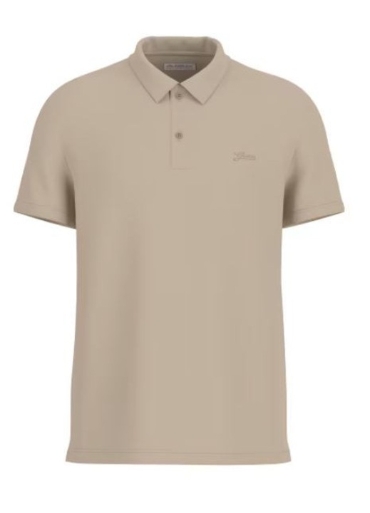 Férfi pólóing 8NZF5D ZM3JZ, Guess, Pamut, Bézs, S INTL