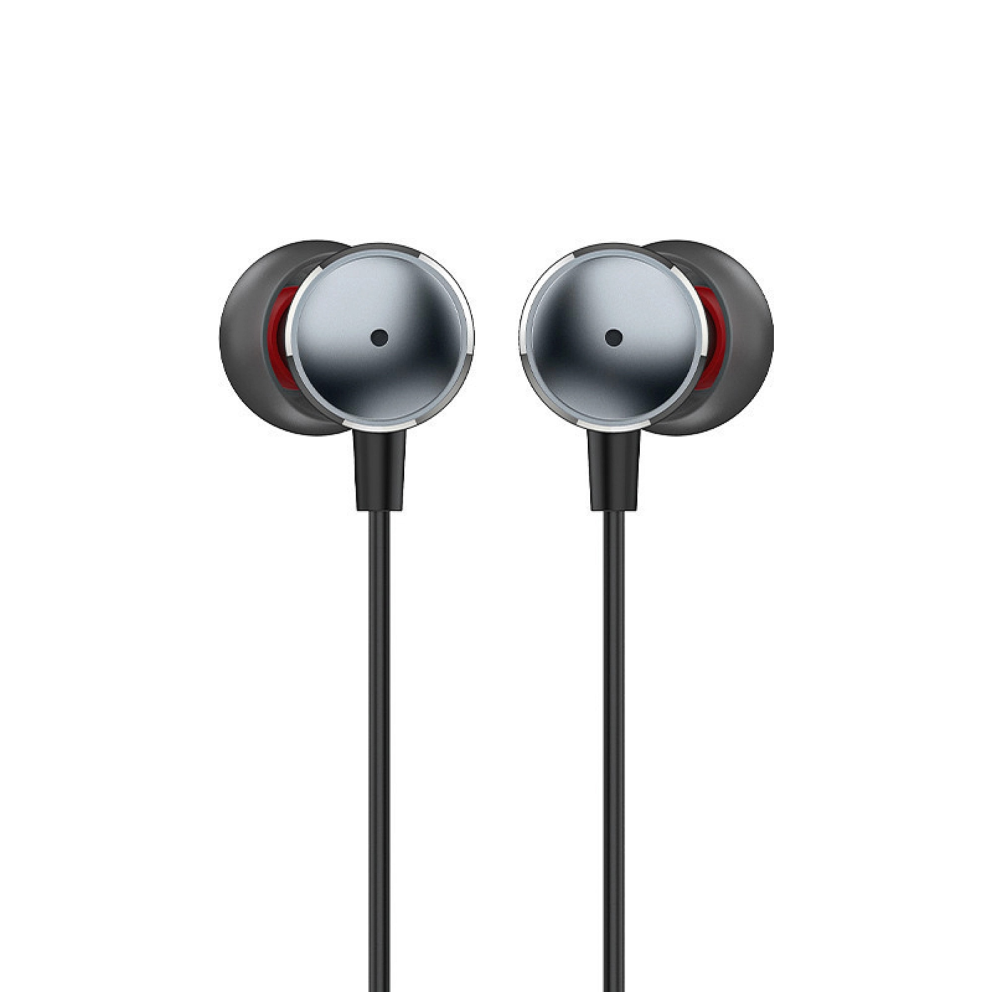 Casti In-ear Handsfree cu Conector USB-C Recci REP-L38 (Argintiu)