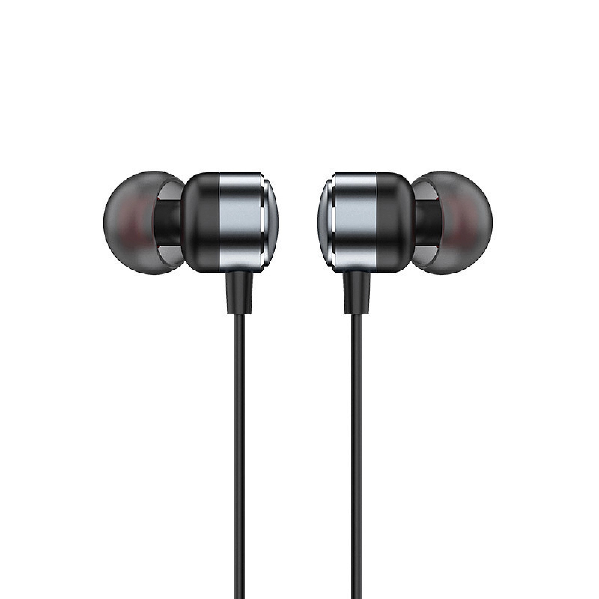 Casti In-ear Handsfree cu Conector USB-C Recci REP-L38 (Argintiu)