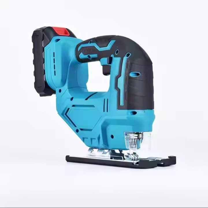 Махален трион AT PERFORMANCE® 650W, 2 батерии 36V, рязане на дърво 80 мм, метал 50 мм, 3-скоростно махало, регулируем ъгъл 45°, с аксесоари и кутия