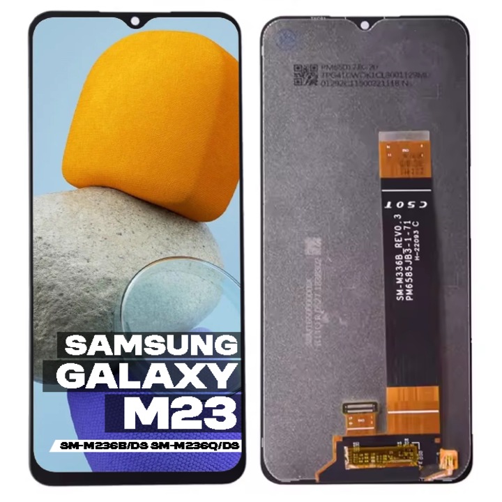 Реновиран екран за Samsung Galaxy M23 5G M236, 6.60", 1080x2408px, IPS, многоцветен
