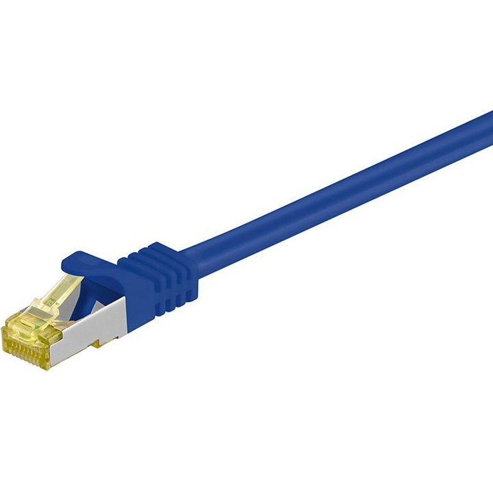 RJ45 MicroConnect S/FTP CAT 7 кабели, 15 м, сини