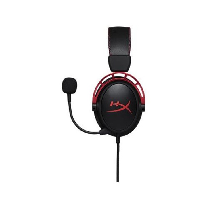 Слушалки за компютър HyperX Cloud Alpha, черно-червени