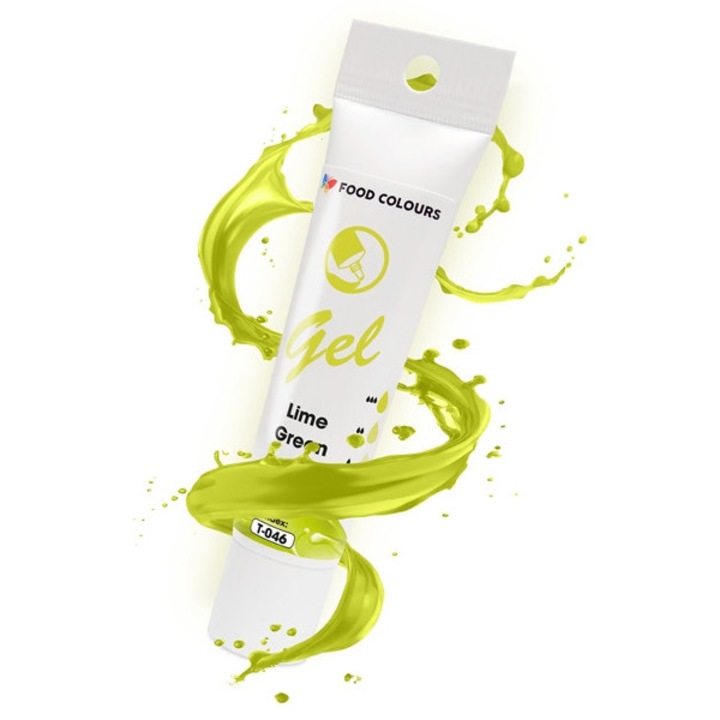 Zselés ételfesték 30g, lime, Food Colours