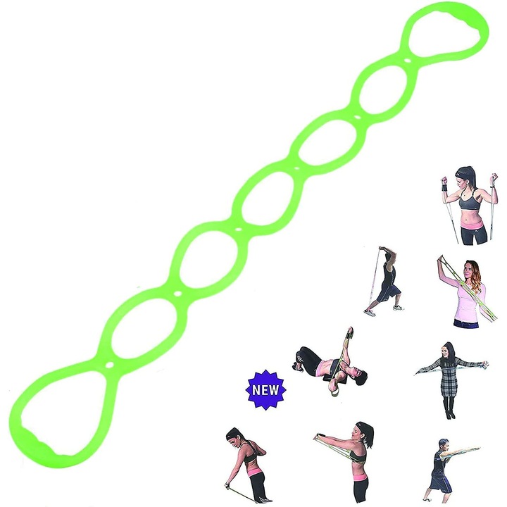 Benzi de exercitii Enforose pentru antrenamente complete, design antiderapant, portabile