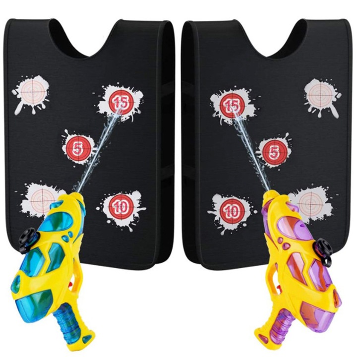 Pistoale cu apa set pentru joaca in aer liber multicolor