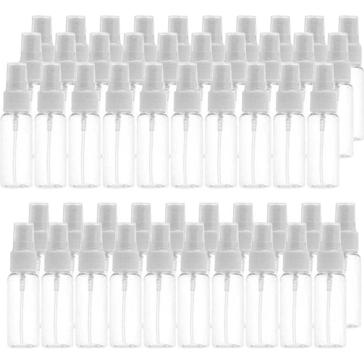 Set 50 sticle pulverizator HERUSI 30ml transparent 10.1x2.9cm