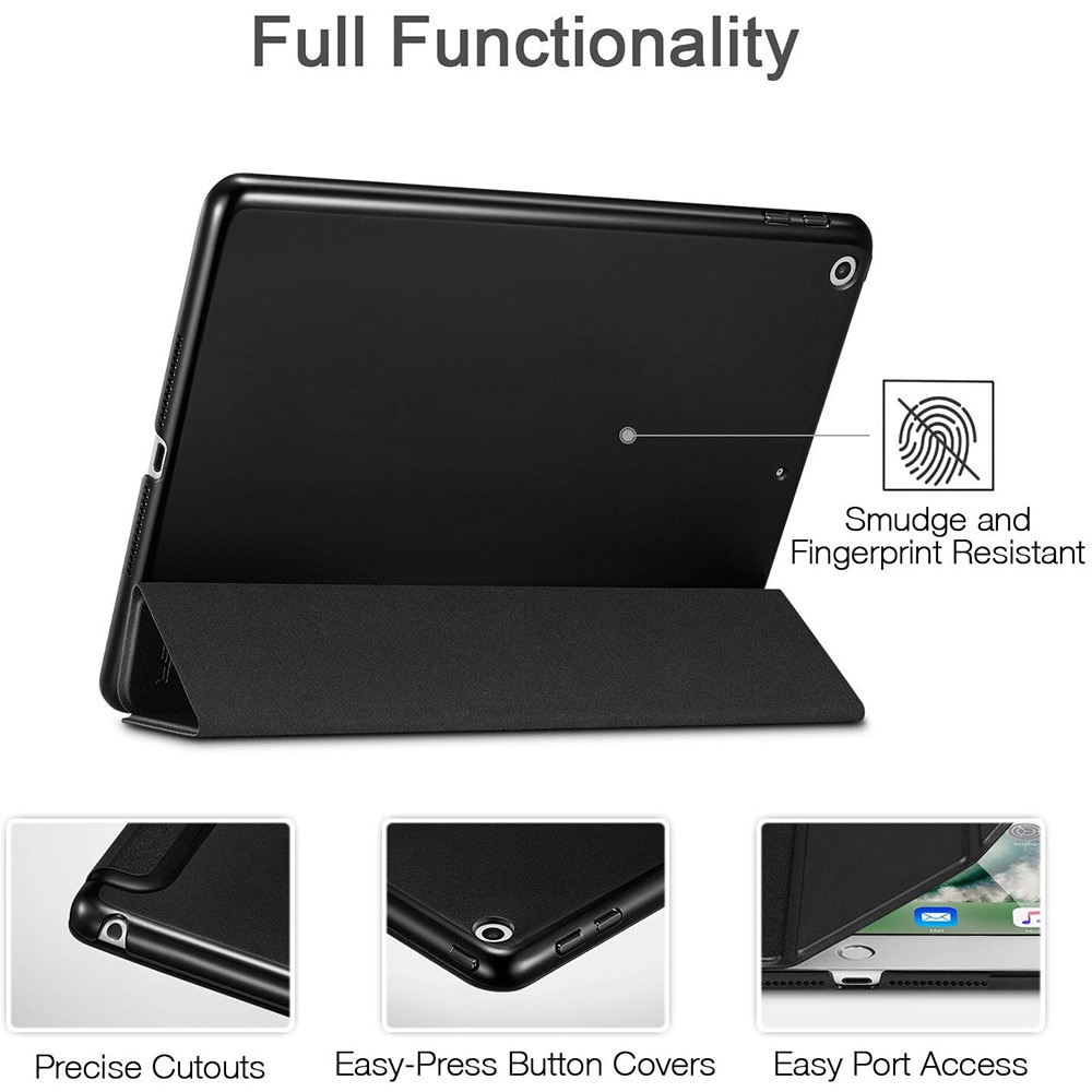 Husa pentru iPad 9.7 2018/2017, Negru